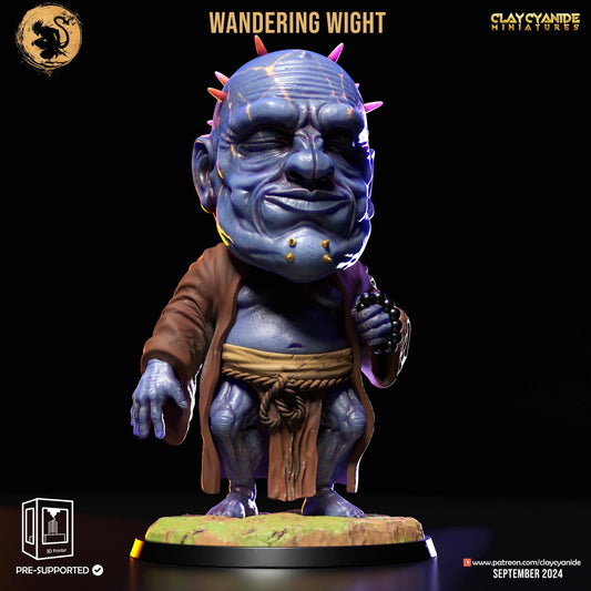 3D Printed Clay Cyanide Wandering Wight Black Myth - Wukong Set 28 32 mm D&D - 3D Printing Boss 
