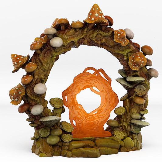 3D Printed Fantastic Plants and Rocks Forest Mushrooms Portal With Its Mushroom Slime Effect 28mm - 32mm D&D Wargaming - 3D Printing Boss 