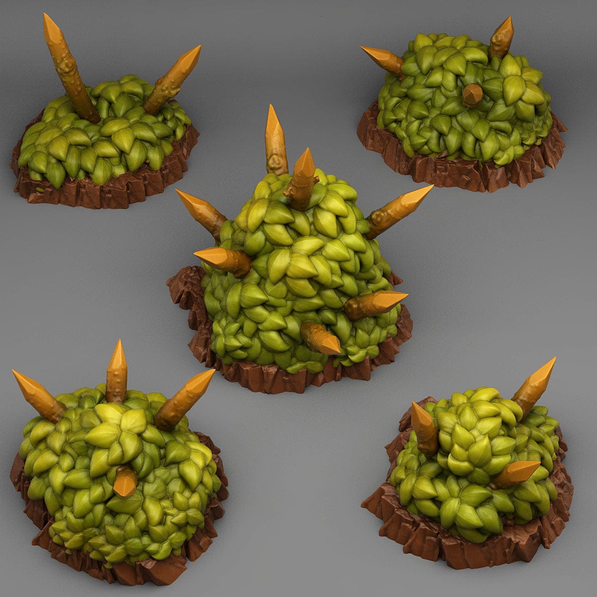 3D Printed Fantastic Plants and Rocks Grass Stake Trap 28mm - 32mm D&D Wargaming - 3D Printing Boss 
