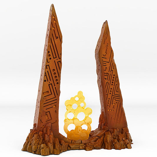 3D Printed Fantastic Plants and Rocks Mars Portal With Its Strange Cloud Effect 28mm - 32mm D&D Wargaming - 3D Printing Boss 
