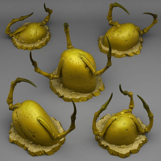 3D Printed Fantastic Plants and Rocks Spider Stones 28mm - 32mm D&D Wargaming - 3D Printing Boss 
