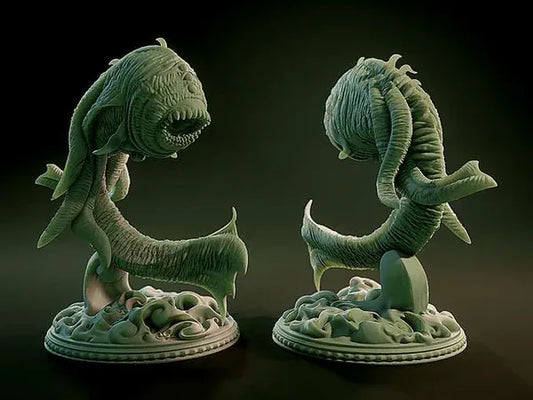 3D Printed Nafarrate Aboleth Lovecraftian Bestiary 28 32 mm D&D - 3D Printing Boss 