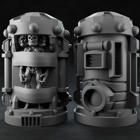 3D Printed Nafarrate Alien Capsule Set Space Orcs 28 32 mm D&D - 3D Printing Boss 