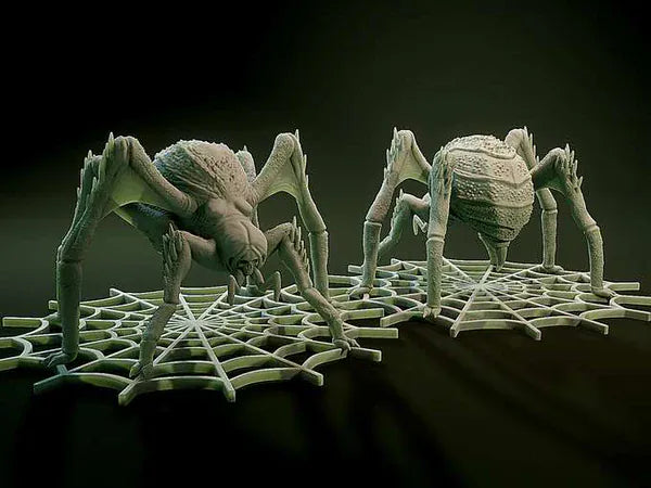 3D Printed Nafarrate Atlach Nacha Lovecraftian Bestiary 28 32 mm D&D - 3D Printing Boss 