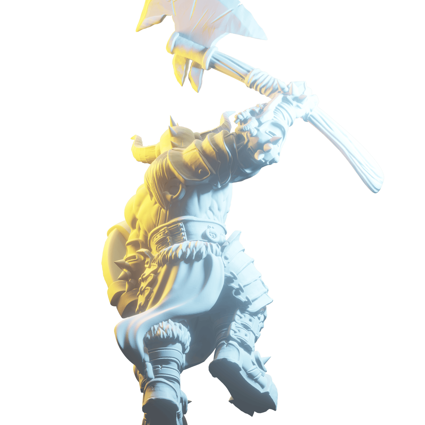 3D Printed Nafarrate - Chaos Vikings Chaos Viking 3 - 28 32 mm D&D - 3D Printing Boss 