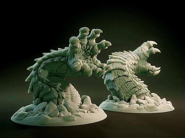 3D Printed Nafarrate Dhole Lovecraftian Bestiary 28 32 mm D&D - 3D Printing Boss 