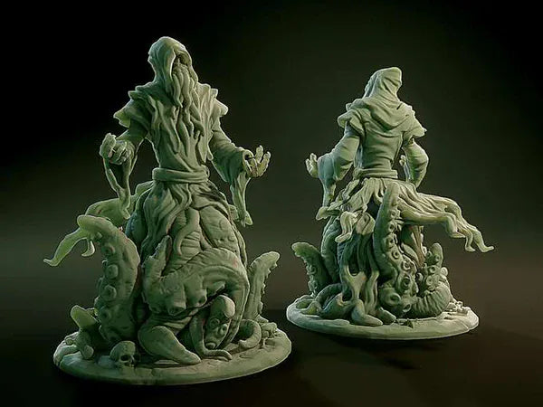 3D Printed Nafarrate Hastur Lovecraftian Bestiary 28 32 mm D&D - 3D Printing Boss 