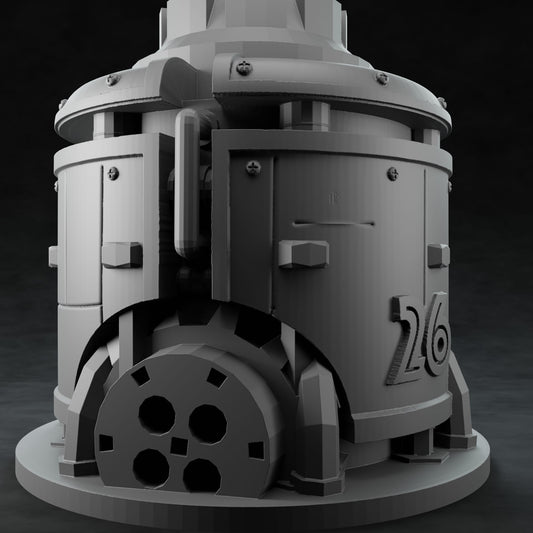 3D Printed Nafarrate Plasma Module Space Orcs 28 32 mm D&D - 3D Printing Boss 