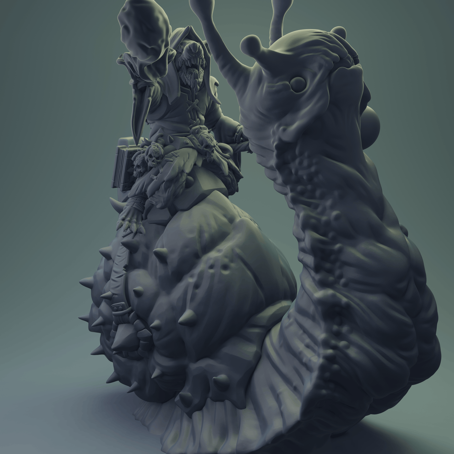 3D Printed Nafarrate Rats Army Rat Riding Snail Set 28mm 32mm D&D - 3D Printing Boss 