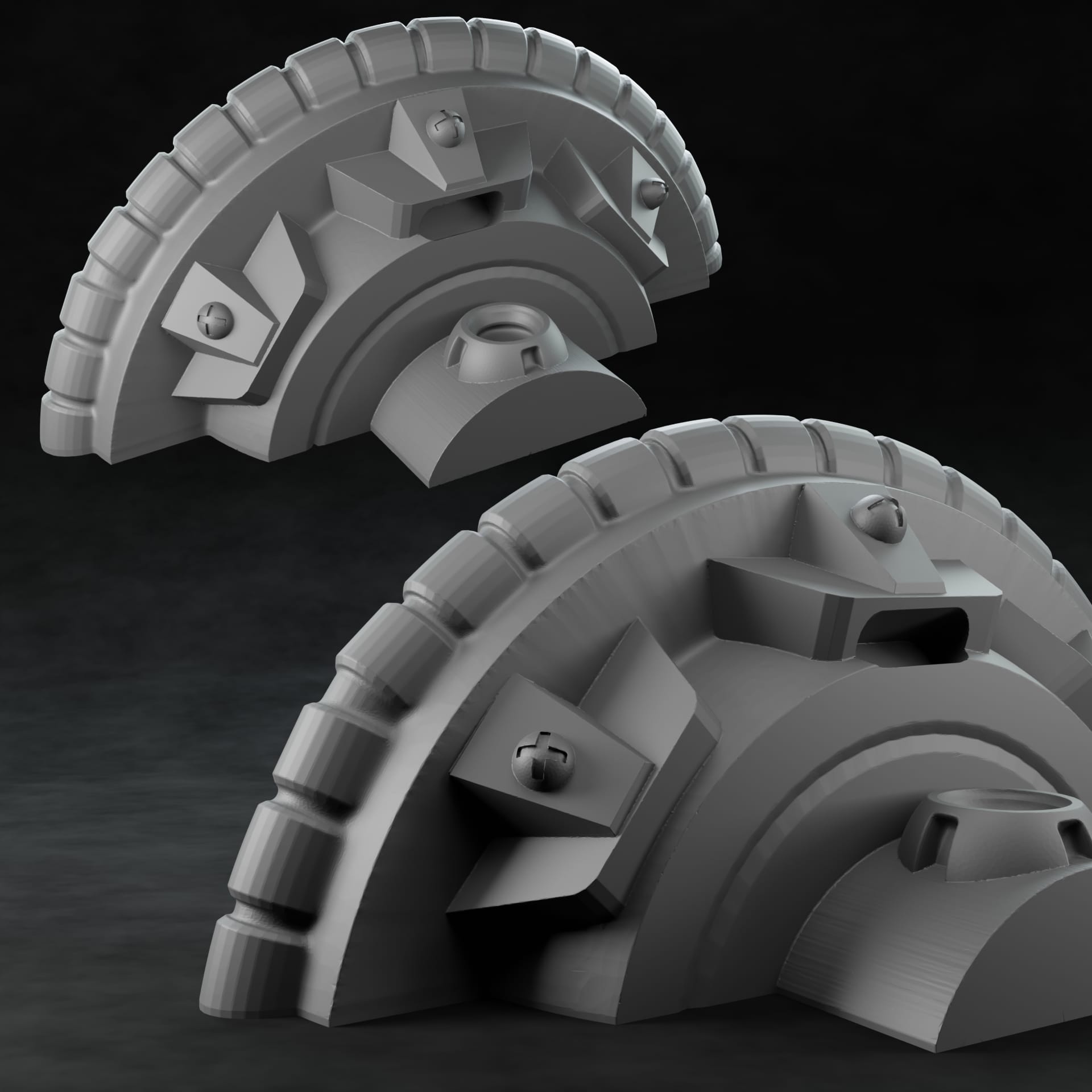 3D Printed Nafarrate Regenerator Space Orcs 28 32 mm D&D - 3D Printing Boss 