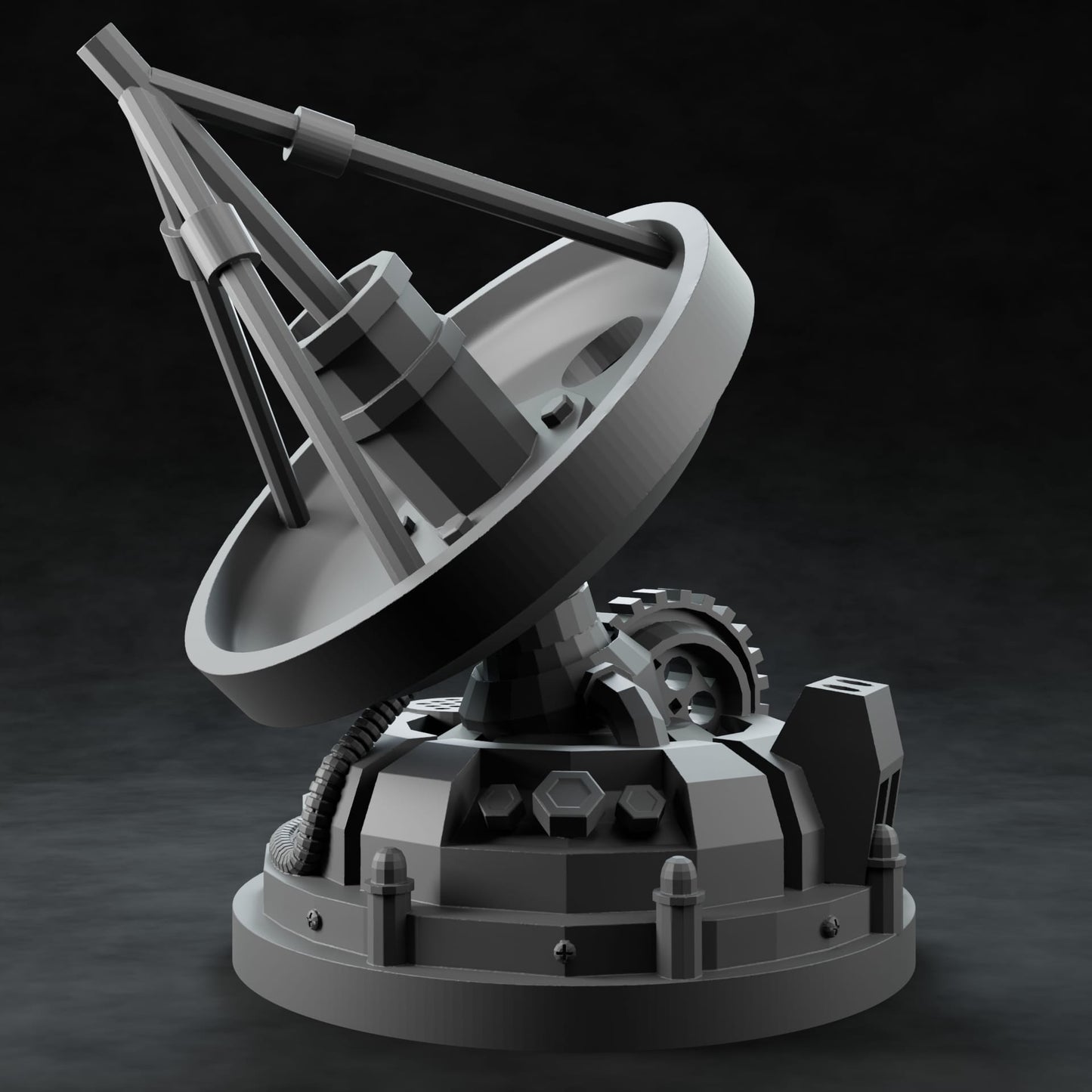 3D Printed Nafarrate Satellite Space Orcs 28 32 mm D&D - 3D Printing Boss 