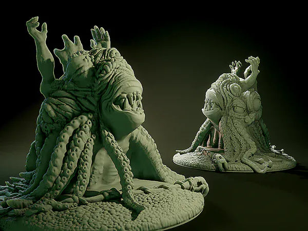 3D Printed Nafarrate Shoggoth Lovecraftian Bestiary 28 32 mm D&D - 3D Printing Boss 