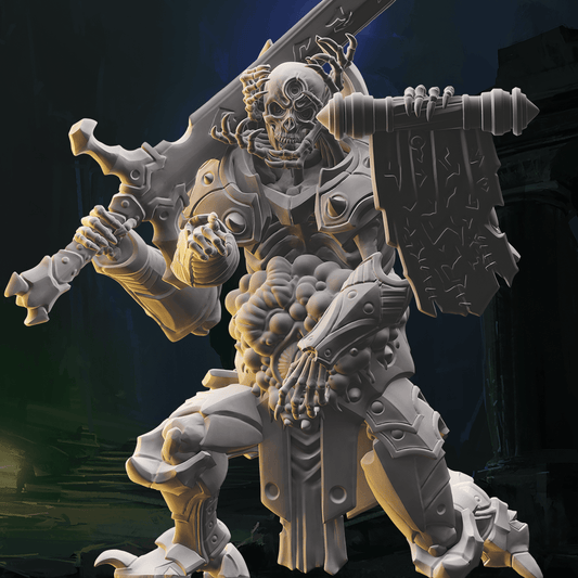 3D Printed Nafarrate Skeleton Berserker Skeletons Army 28mm 32mm D&D - 3D Printing Boss 