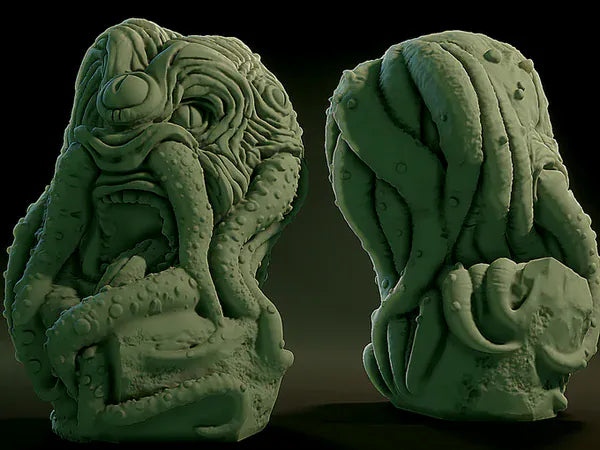 3D Printed Nafarrate Star Spawn Lovecraftian Bestiary 28 32 mm D&D - 3D Printing Boss 