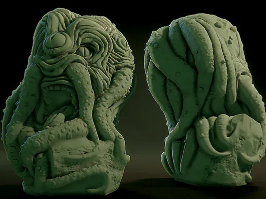 3D Printed Nafarrate Star Spawn Lovecraftian Bestiary 28 32 mm D&D - 3D Printing Boss 