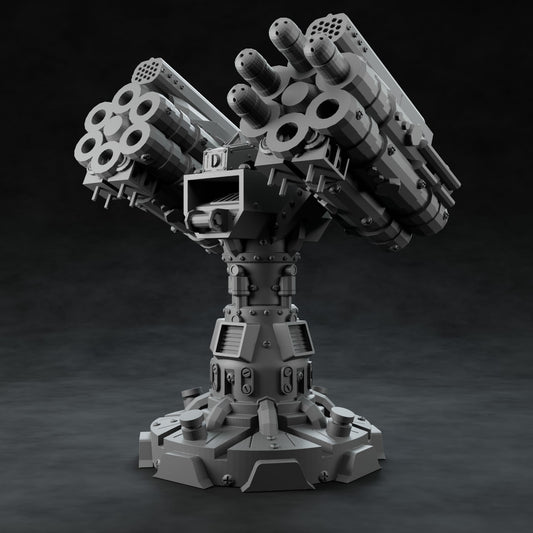 3D Printed Nafarrate Stationary Rocket Launcher Space Orcs 28 32 mm D&D - 3D Printing Boss 