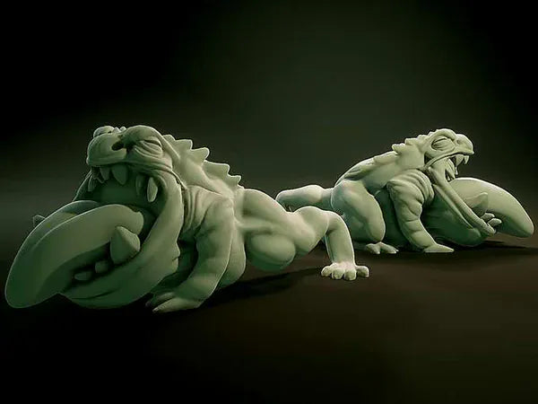 3D Printed Nafarrate Toad Lovecraftian Bestiary 28 32 mm D&D - 3D Printing Boss 