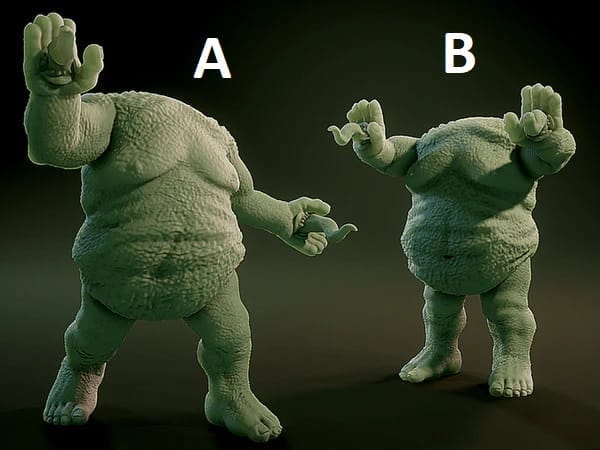 3D Printed Nafarrate YGolonac Lovecraftian Bestiary 28 32 mm D&D - 3D Printing Boss 