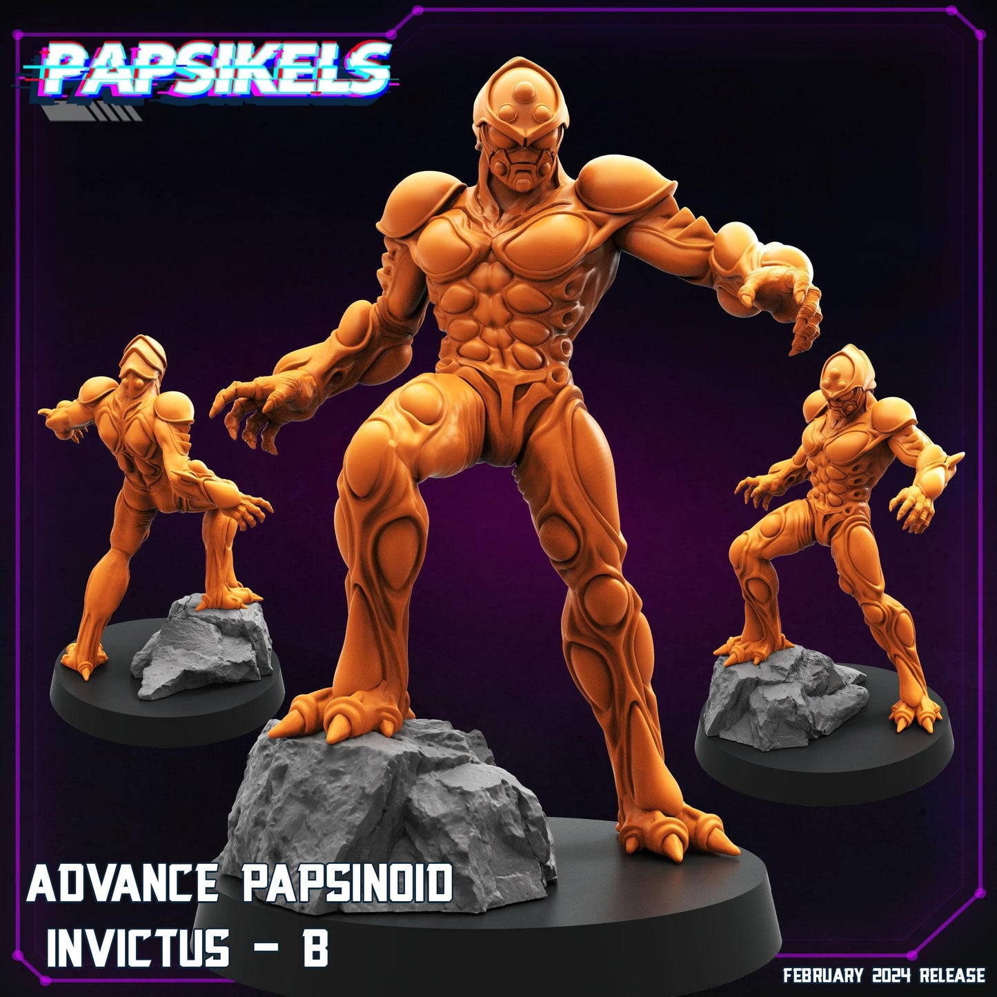 3D Printed Papsikels Advance Papsinoid Invictus Set 28mm 32mm - 3D Printing Boss 