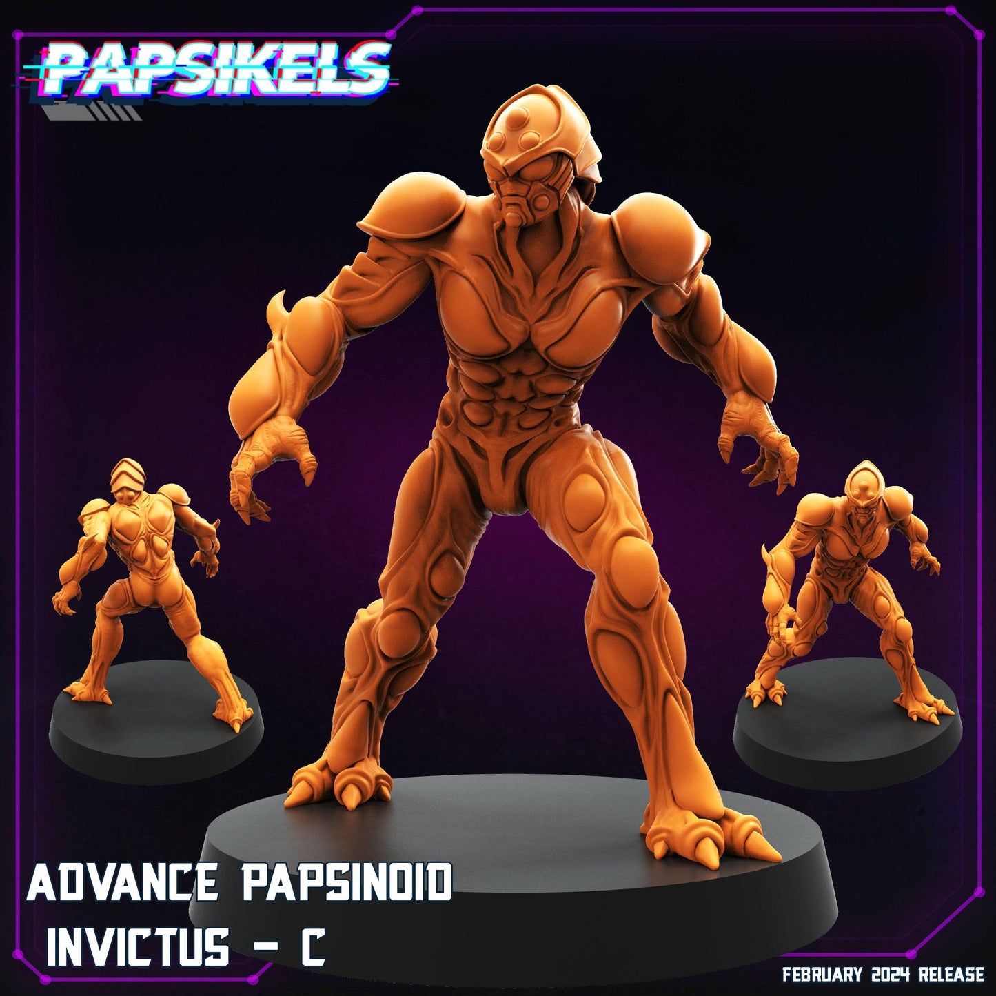 3D Printed Papsikels Advance Papsinoid Invictus Set 28mm 32mm - 3D Printing Boss 