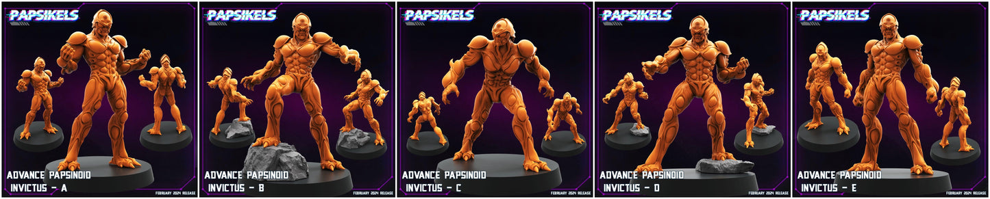 3D Printed Papsikels Advance Papsinoid Invictus Set 28mm 32mm - 3D Printing Boss 