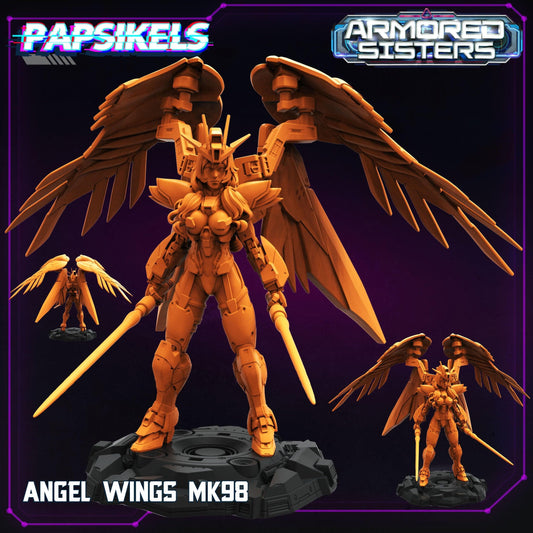 3D Printed Papsikels Armored Sisters Set 28mm 32mm - 3D Printing Boss 
