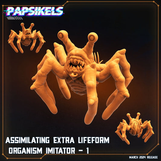 3D Printed Papsikels Assimilating Extra Lifeform Oranism Imitators MARCH 2025 SCIFI 28mm 32mm - 3D Printing Boss 