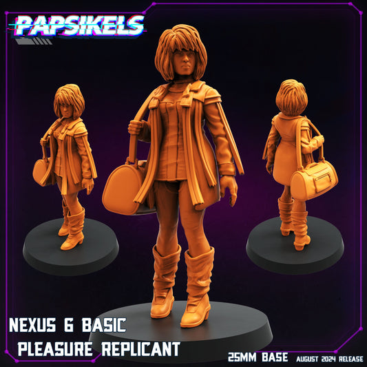 3D Printed Papsikels August 2024 Cyberpunk Nexus 6 Set 28mm 32mm - 3D Printing Boss 