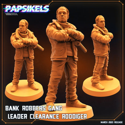 3D Printed Papsikels - Bank Robbers Gang Set - 28mm 32mm - 3D Printing Boss 
