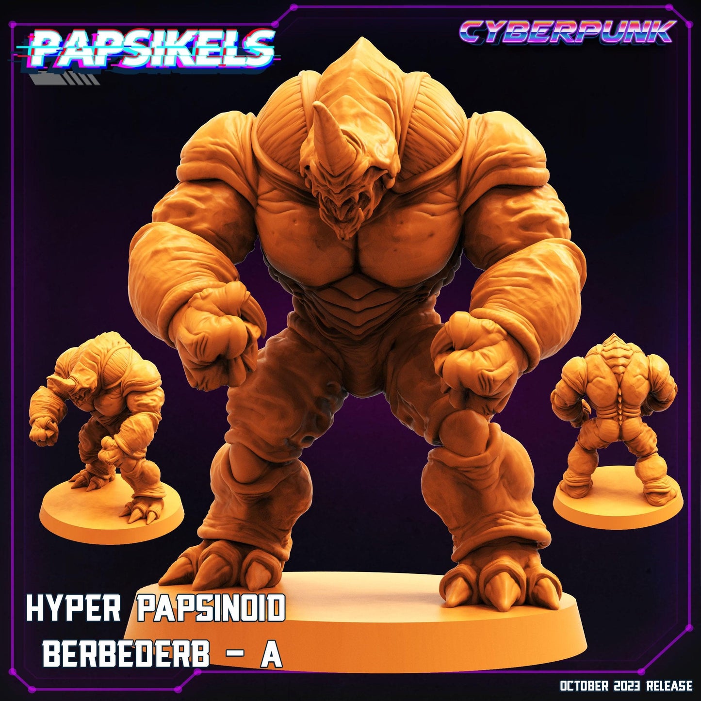 3D Printed Papsikels Berbederb A Hyper Papsinoid Berbederb Set 28mm 32mm - 3D Printing Boss 