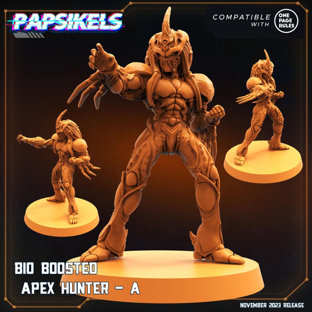 3D Printed Papsikels Bio Boosted Apex Hunters Set Skull Hunters Army Bundle 2 28mm 32mm - 3D Printing Boss 