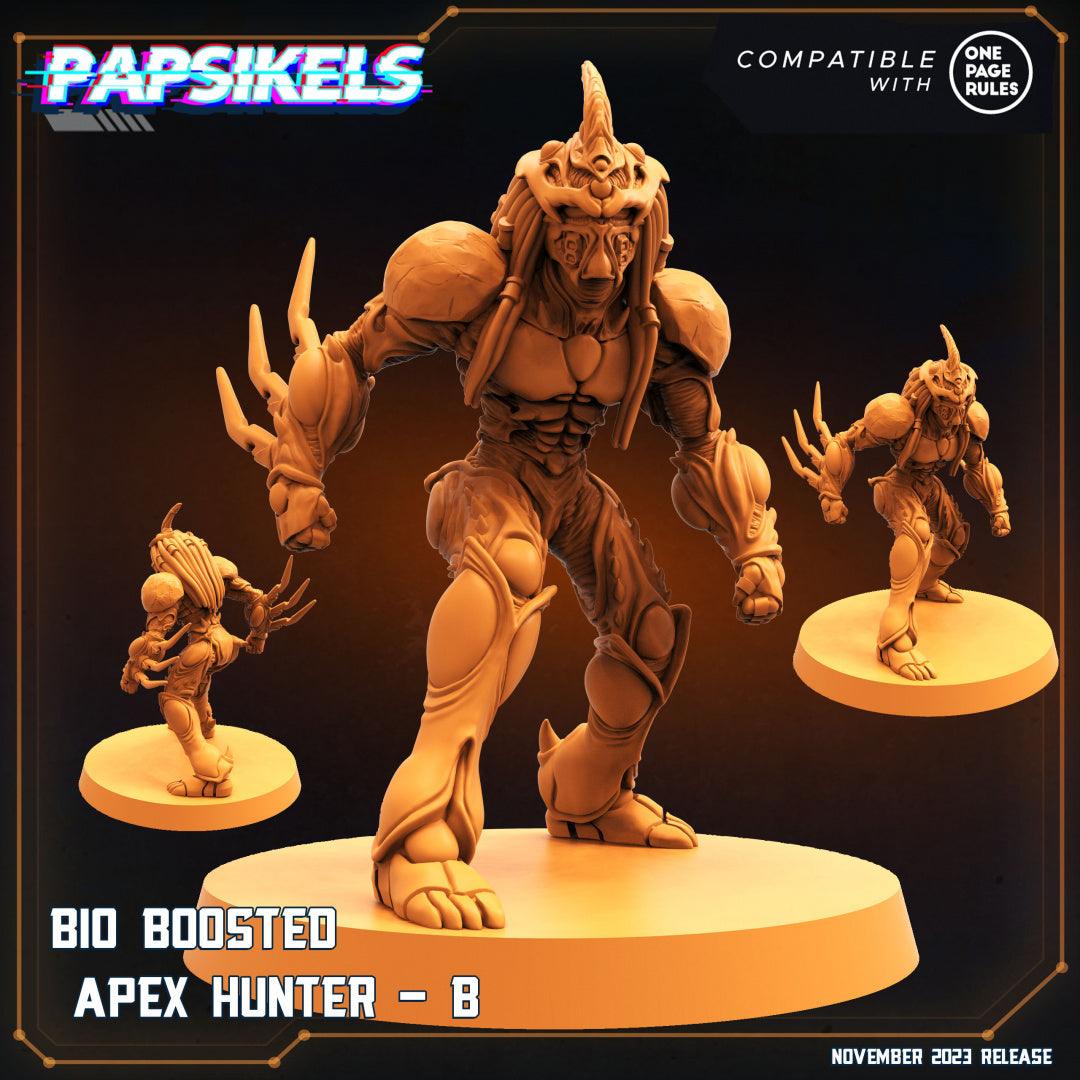 3D Printed Papsikels Bio Boosted Apex Hunters Set Skull Hunters Army Bundle 2 28mm 32mm - 3D Printing Boss 