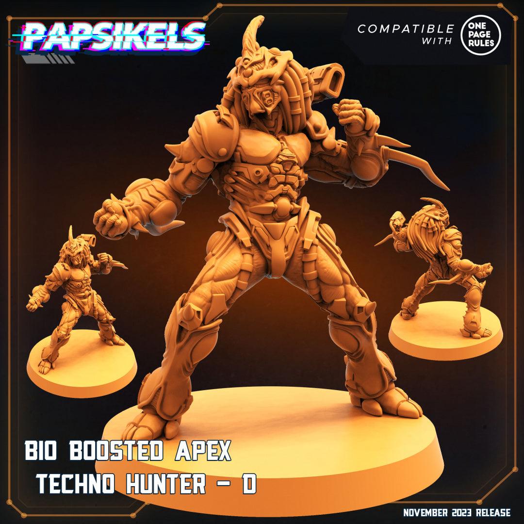 3D Printed Papsikels Bio Boosted Apex Techno Hunters Set Skull Hunters Army Bundle 2 28mm 32mm - 3D Printing Boss 
