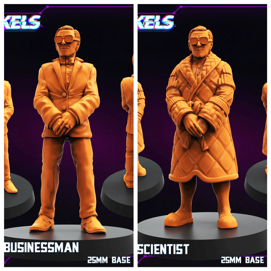 3D Printed Papsikels  Cyberbabe Kel C Zayver Bondage Suit SEPTEMBER 2024 CYBERPUNK 28mm 32mm - 3D Printing Boss 