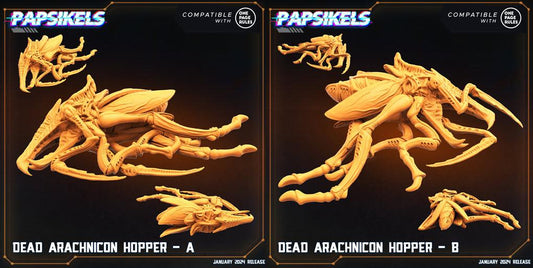 3D Printed Papsikels Dead Arachnicon Hoppers Dropship Troopers 28mm 32mm - 3D Printing Boss 