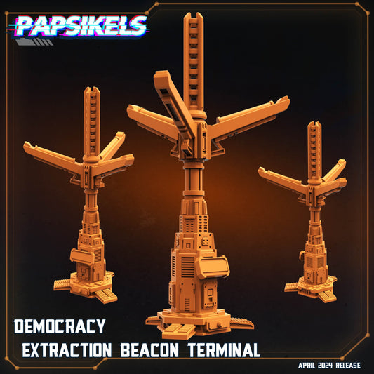 3D Printed Papsikels Democracy Extraction Beacon Terminal 28mm 32mm - 3D Printing Boss 