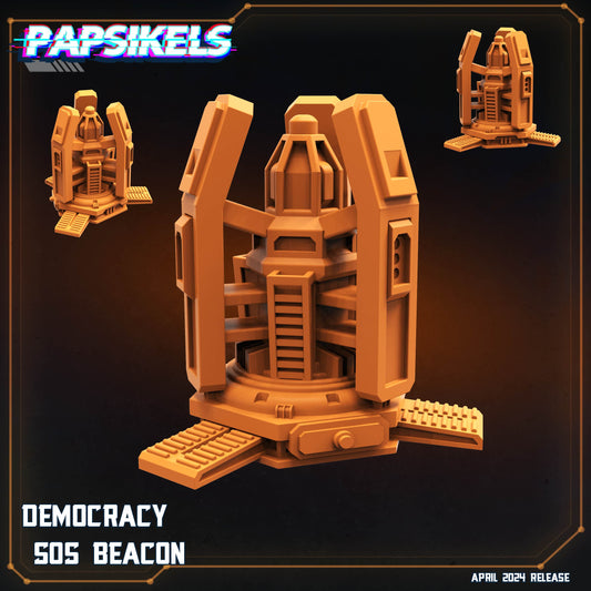 3D Printed Papsikels Democracy Sos Beacon 28mm 32mm - 3D Printing Boss 