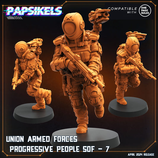 3D Printed Papsikels Democracy Troopers SciFi Raven Claw Set 28mm 32mm - 3D Printing Boss 