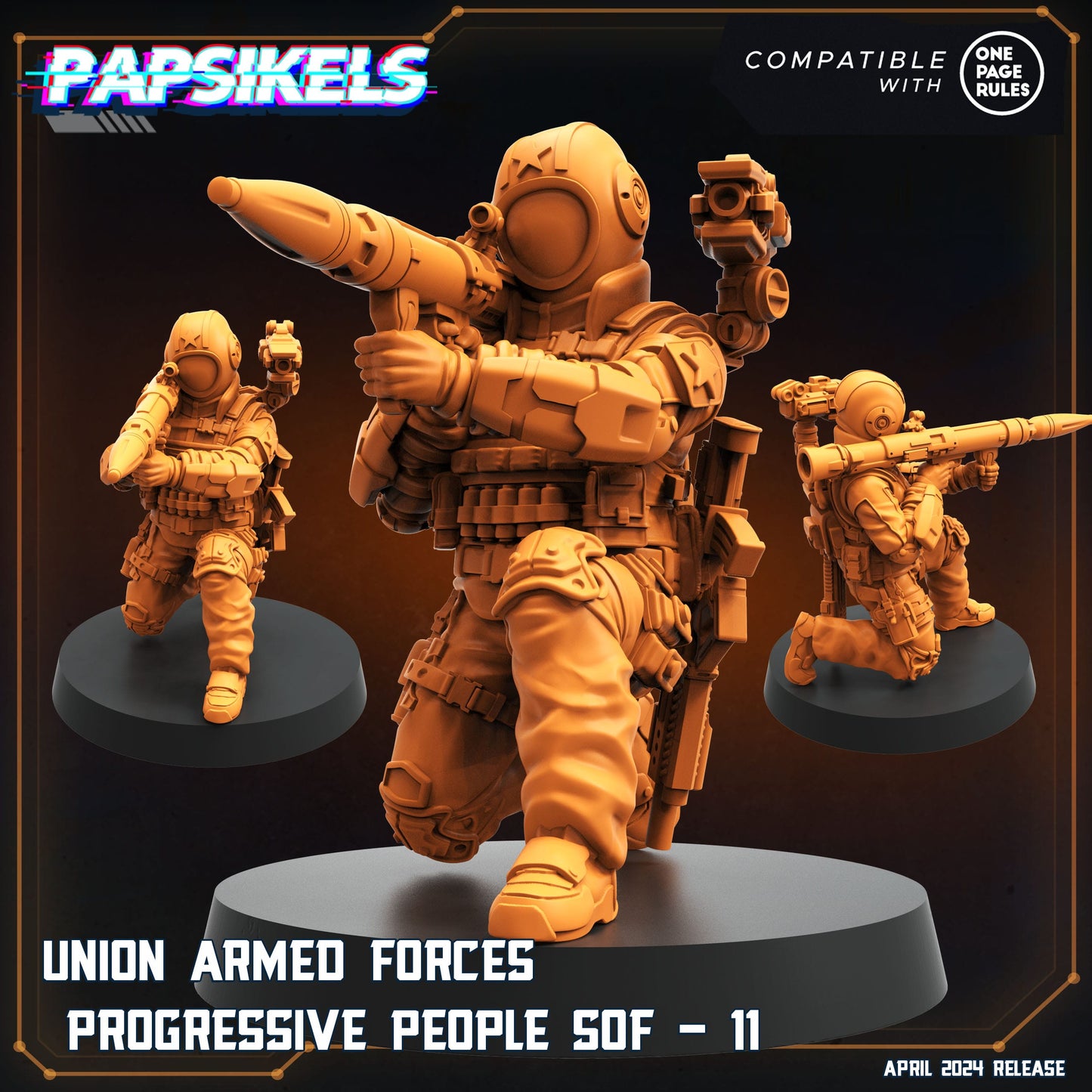 3D Printed Papsikels Democracy Troopers SciFi Raven Claw Set 28mm 32mm - 3D Printing Boss 