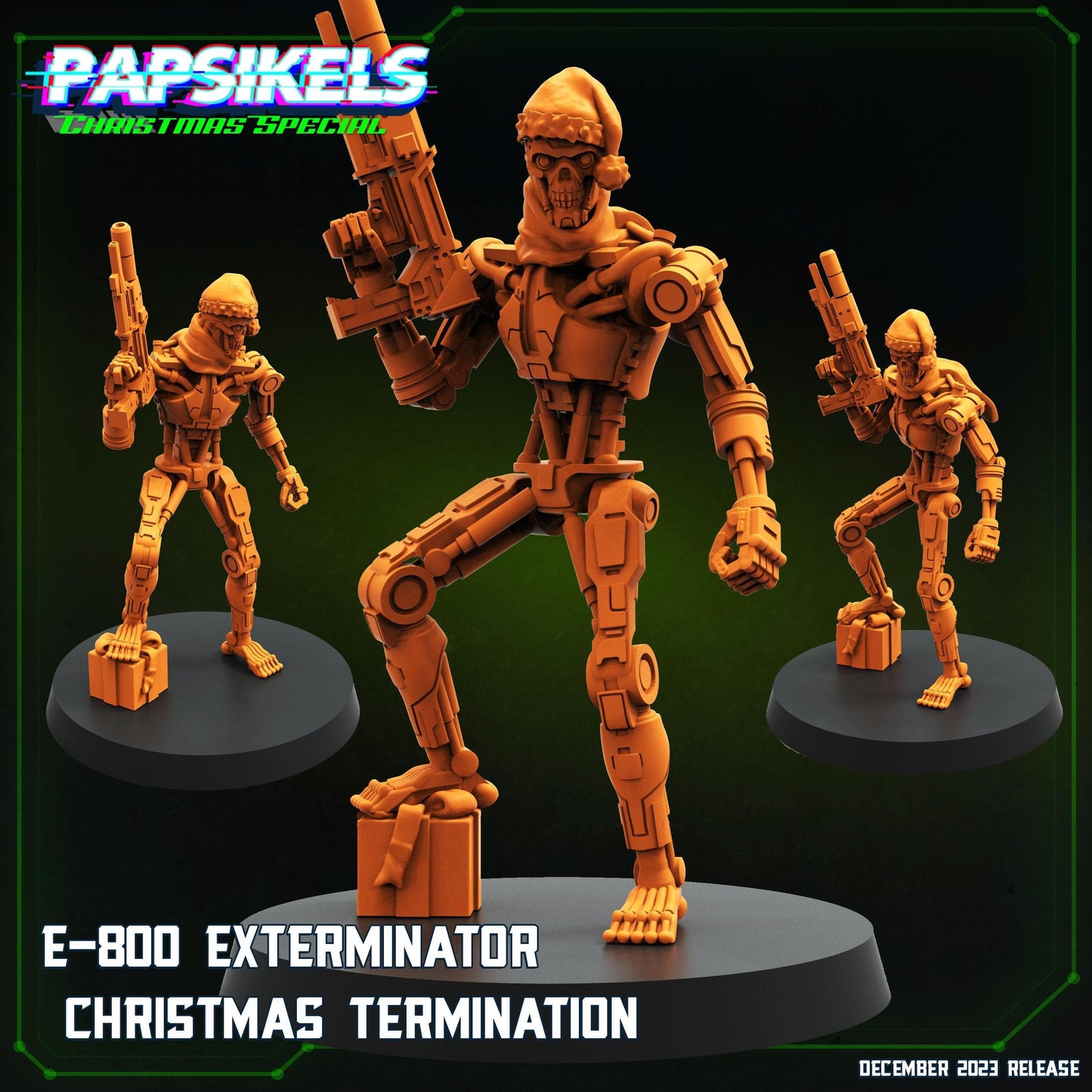 3D Printed Papsikels E 800 Exterminator Christmas Termination 28mm 32mm - 3D Printing Boss 