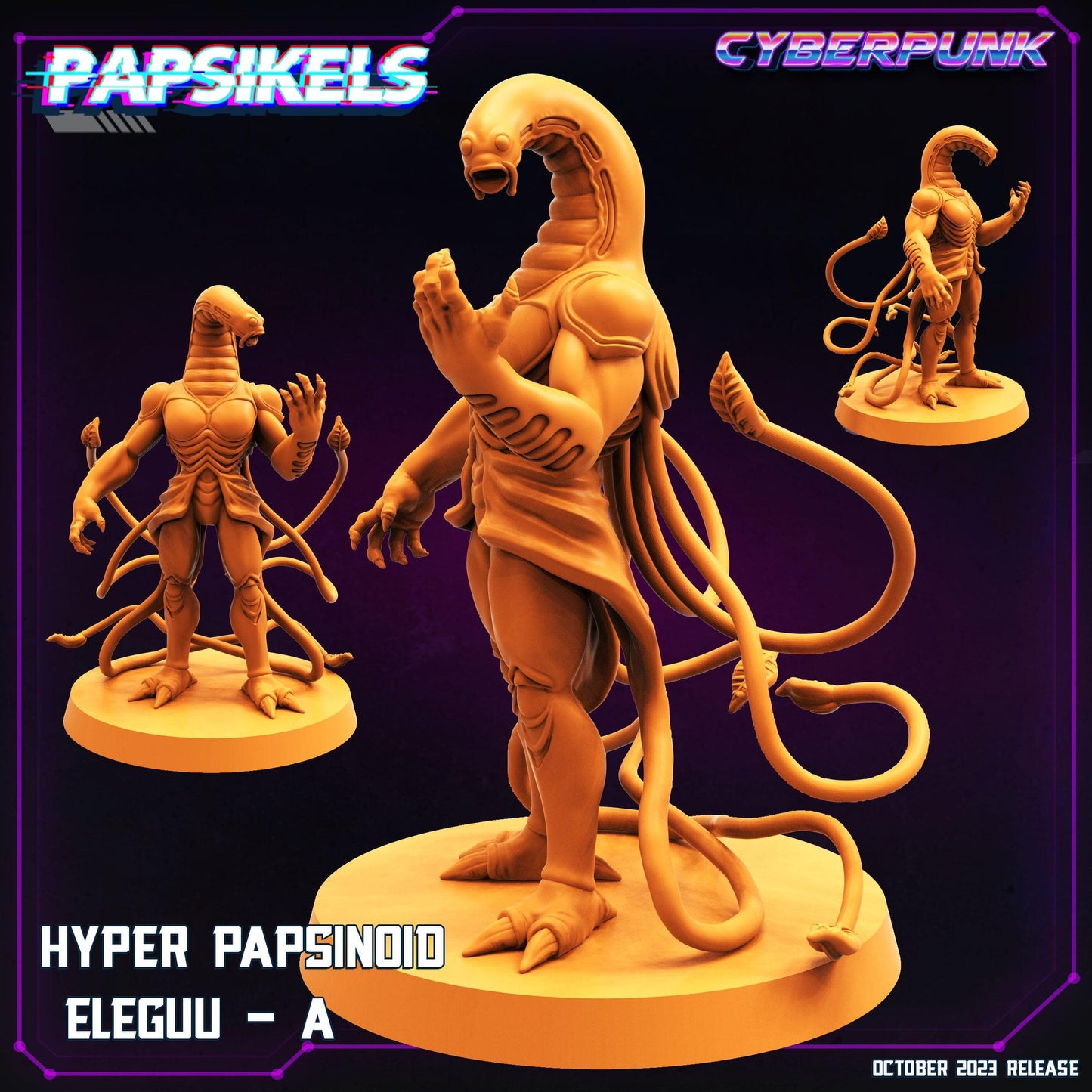3D Printed Papsikels Eleguu A Hyper Papsinoid Eleguu Set 28mm 32mm - 3D Printing Boss 