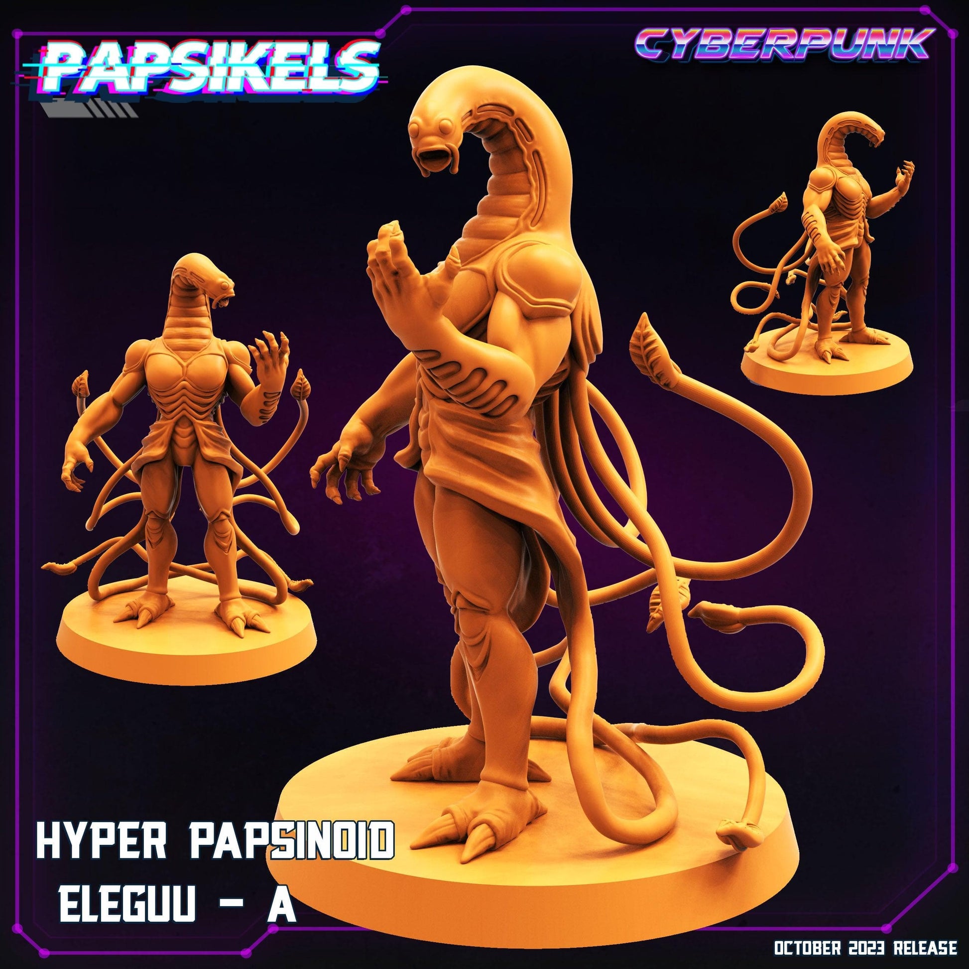 3D Printed Papsikels Eleguu A Hyper Papsinoid Eleguu Set 28mm 32mm - 3D Printing Boss 