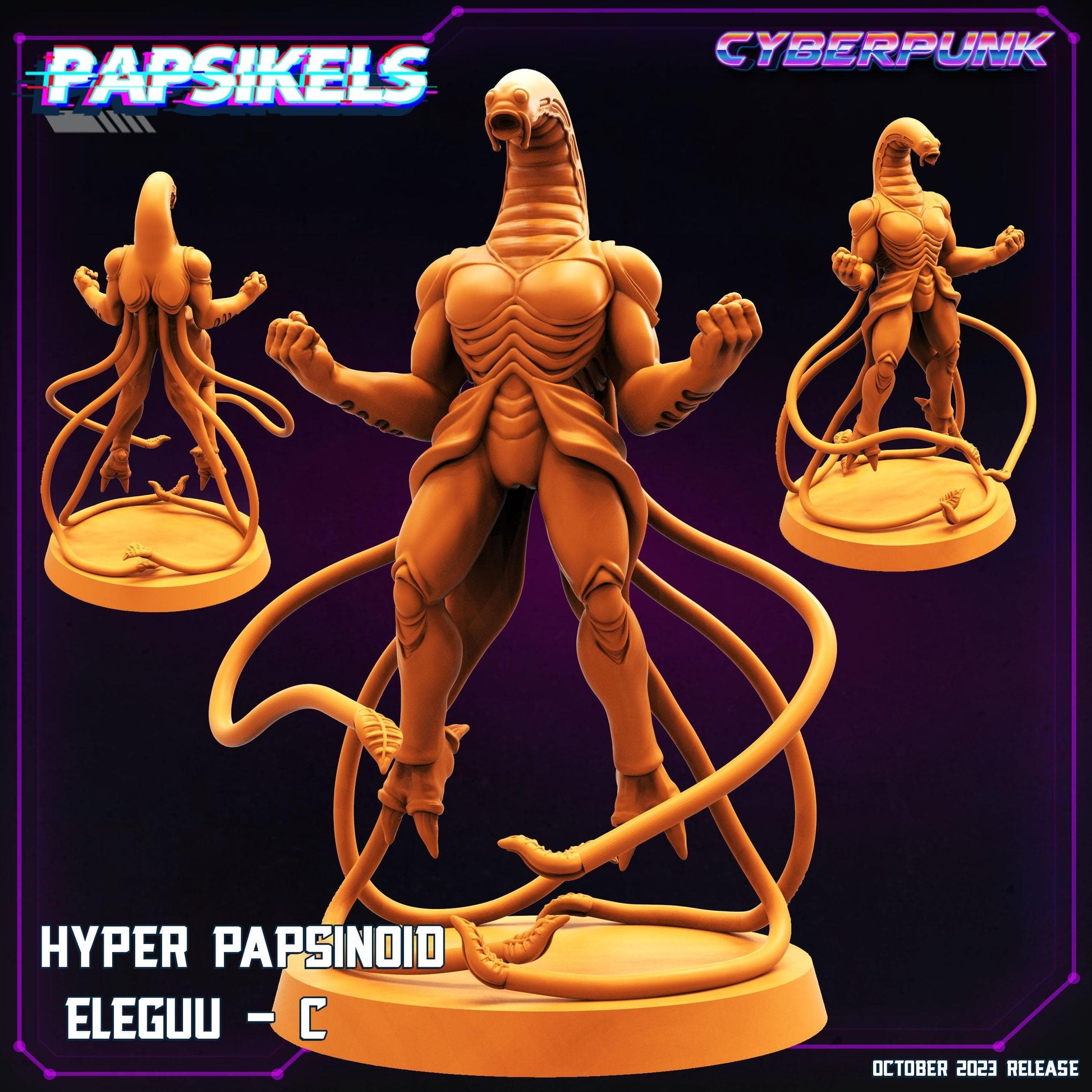 3D Printed Papsikels Eleguu C Hyper Papsinoid Eleguu Set 28mm 32mm - 3D Printing Boss 