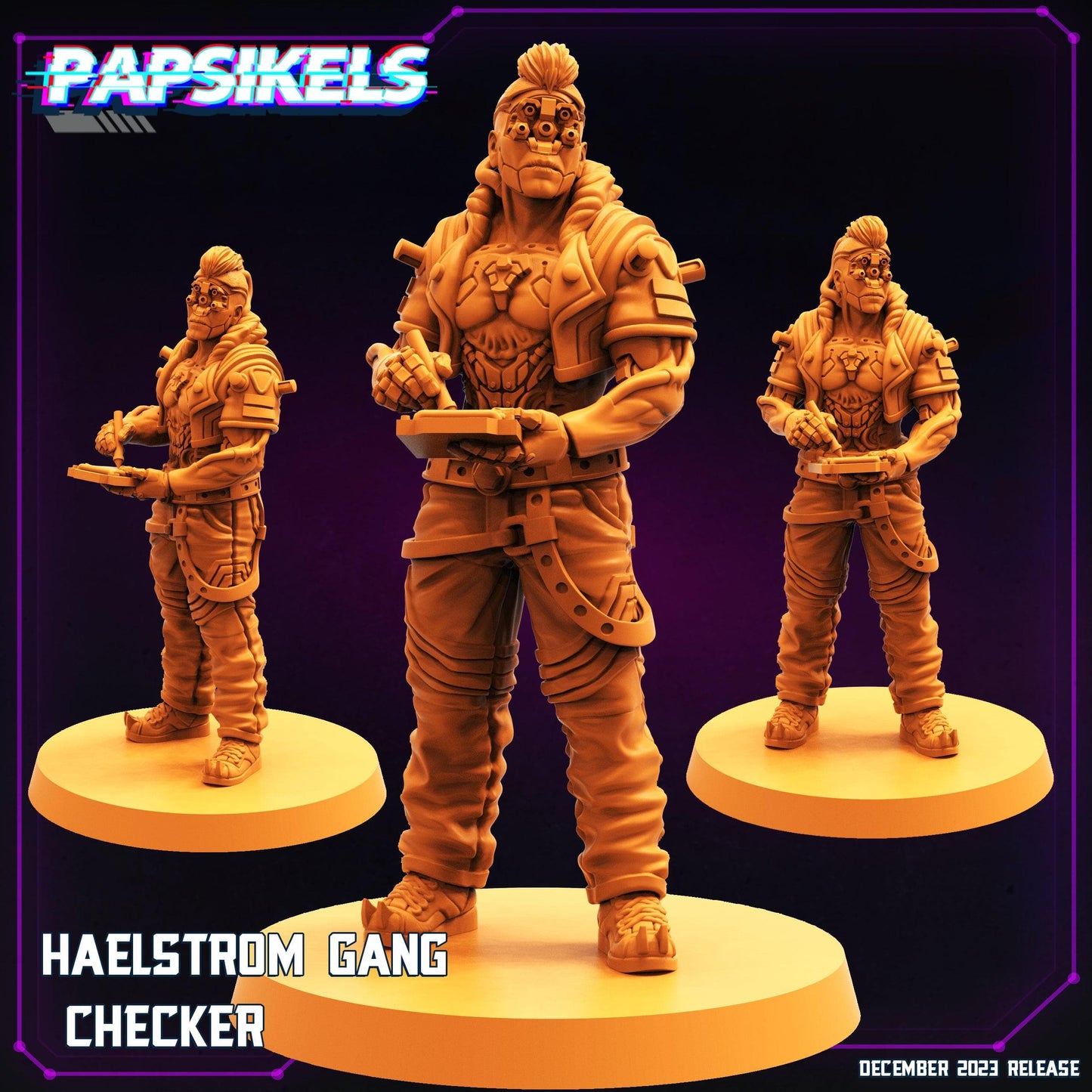 3D Printed Papsikels Haelstrom Gang Set 28mm 32mm - 3D Printing Boss 