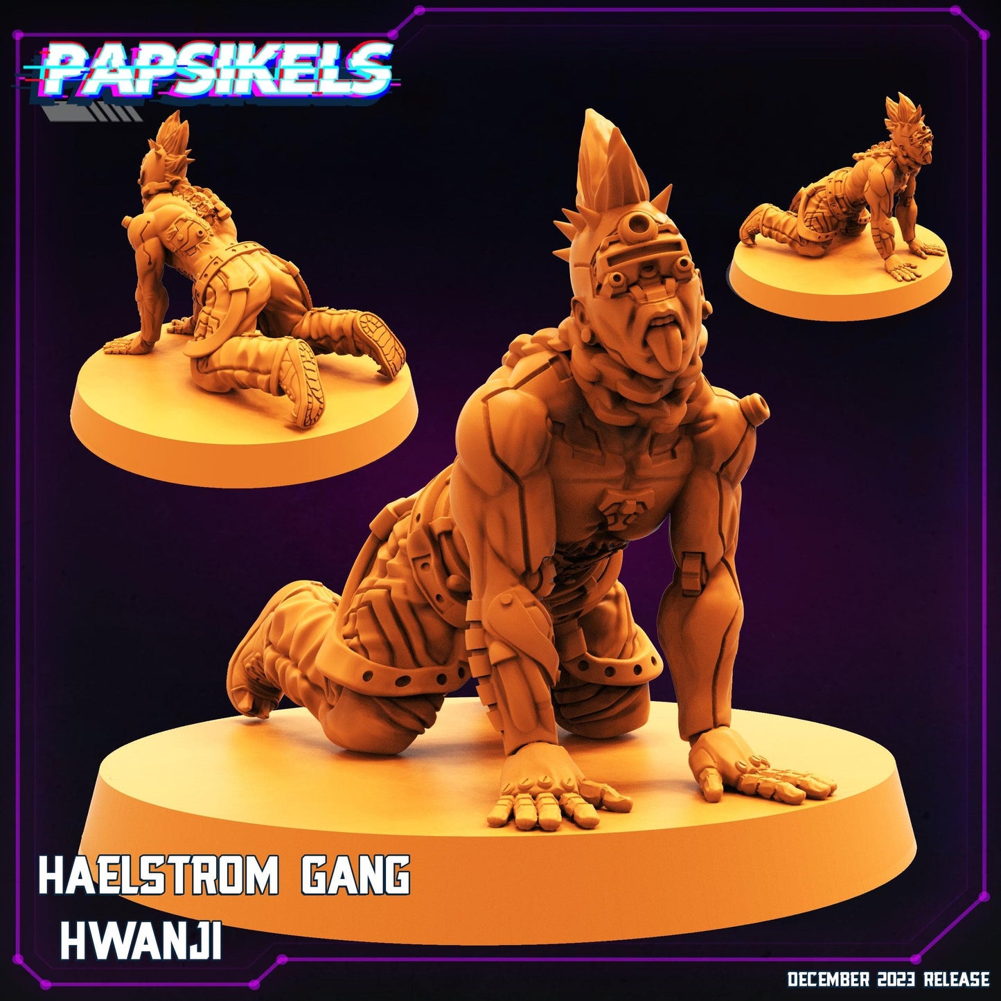3D Printed Papsikels Haelstrom Gang Set 28mm 32mm - 3D Printing Boss 