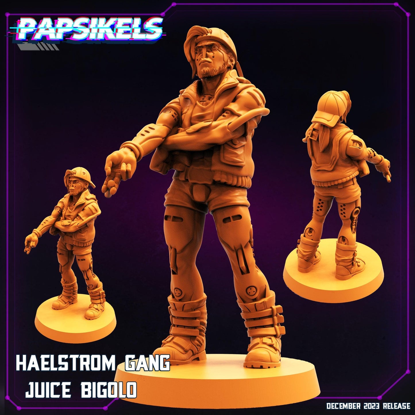 3D Printed Papsikels Haelstrom Gang Set 28mm 32mm - 3D Printing Boss 