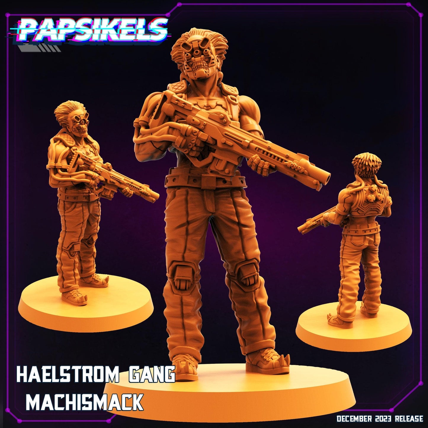 3D Printed Papsikels Haelstrom Gang Set 28mm 32mm - 3D Printing Boss 