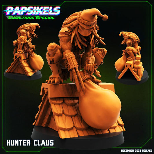 3D Printed Papsikels Hunter Claus 28mm 32mm - 3D Printing Boss 