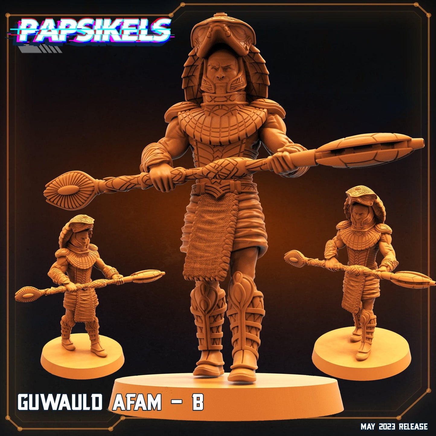 3D Printed Papsikels May 2023 Scifi - Star Entrance - Into The Multi World Set Afam Body Set 28mm 32mm - 3D Printing Boss 