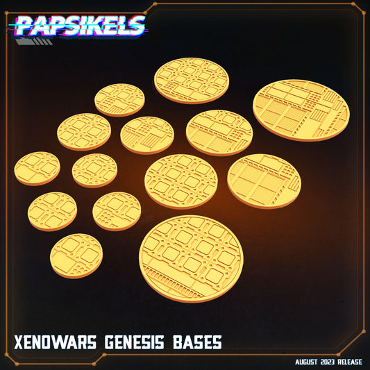 3D Printed Papsikels May 2023 Scifi - Star Entrance - Into The Multi World Set Base Xenowars Genesis 28mm 32mm - 3D Printing Boss 